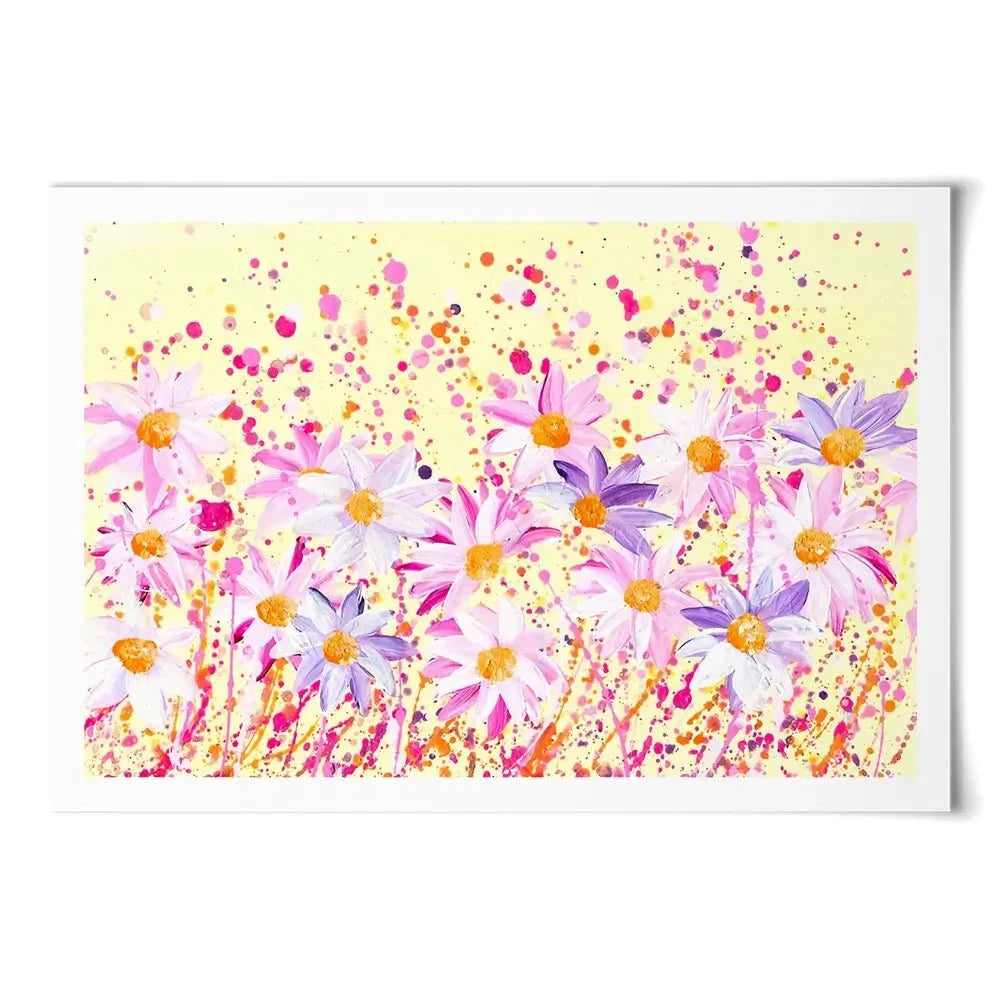 Pastel Joy Art Print Pastel Joy Art Print wall art product Emma LC Art