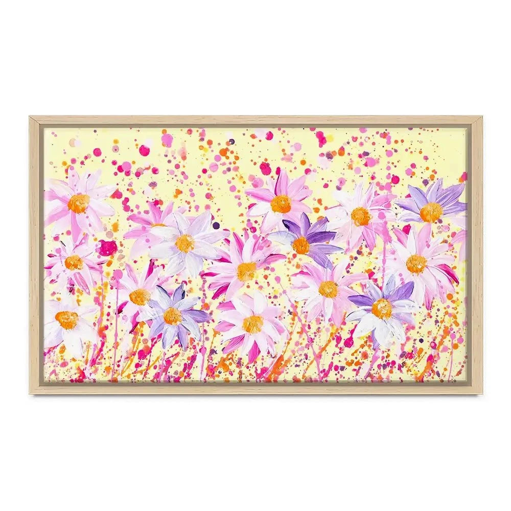 Pastel Joy Canvas Print Pastel Joy Canvas Print wall art product Emma LC Art