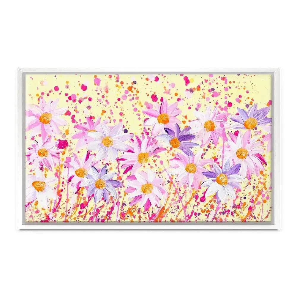 Pastel Joy Canvas Print Pastel Joy Canvas Print wall art product Emma LC Art