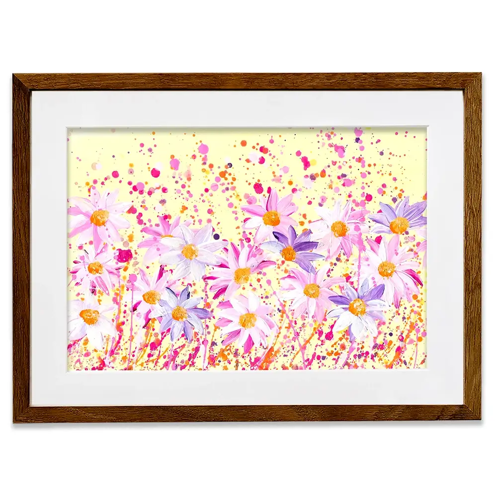 Pastel Joy Framed Art Print Pastel Joy Framed Art Print wall art product Emma LC Art