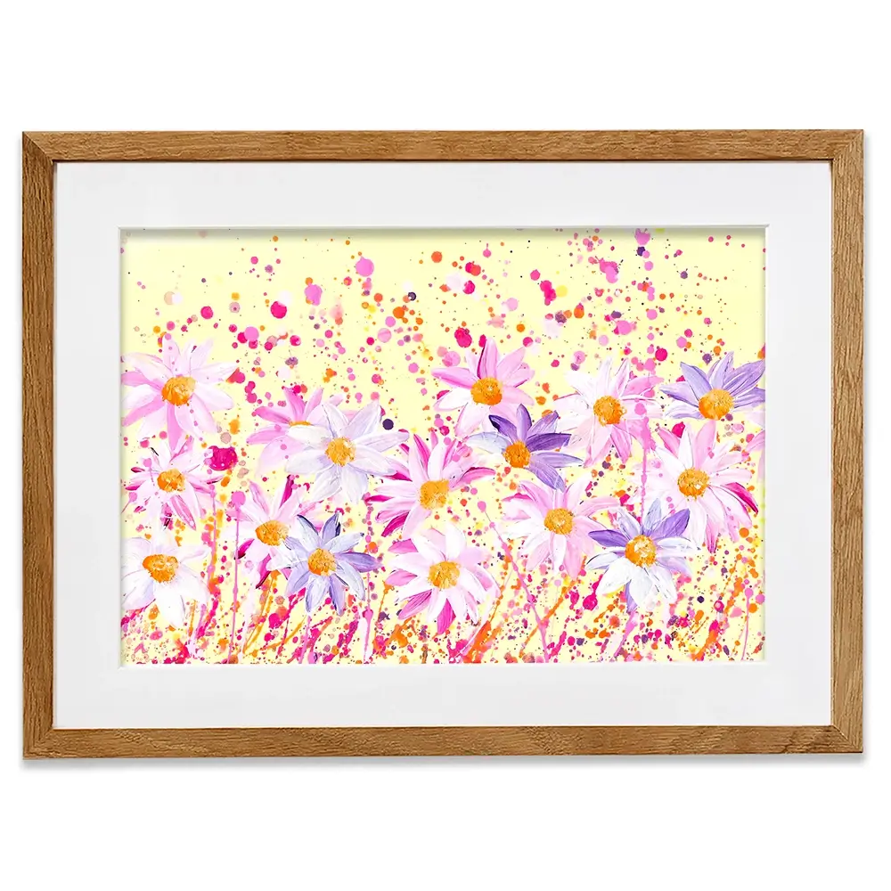 Pastel Joy Framed Art Print Pastel Joy Framed Art Print wall art product Emma LC Art