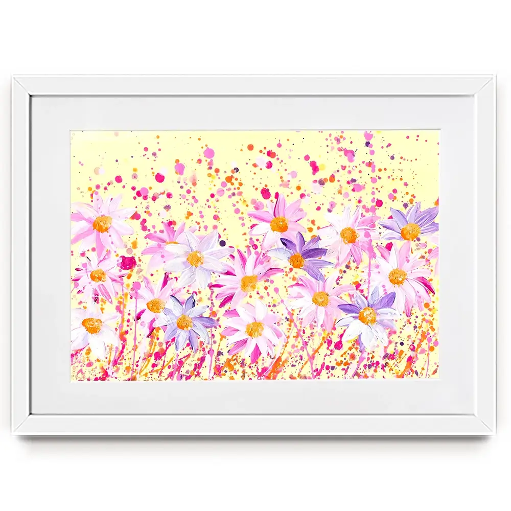 Pastel Joy Framed Art Print Pastel Joy Framed Art Print wall art product Emma LC Art