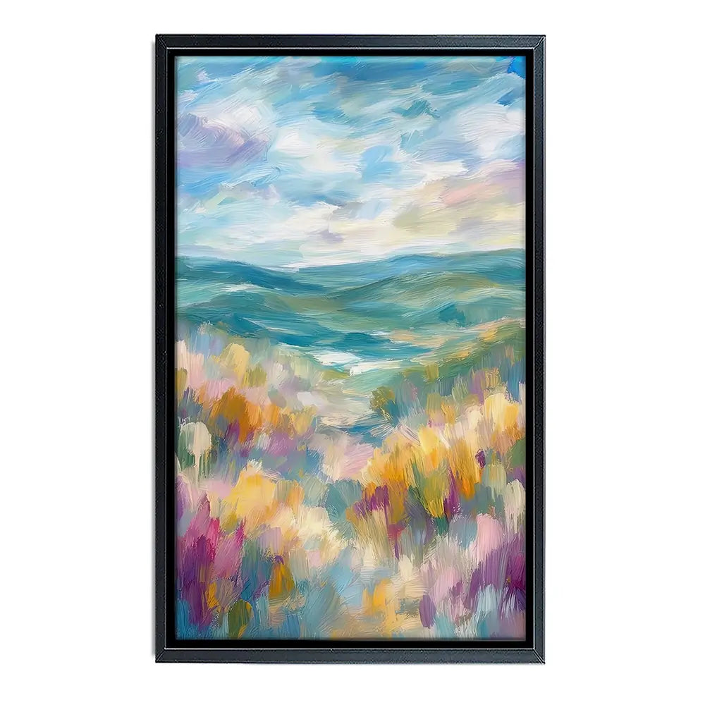 Pastel Pastures Canvas Print Pastel Pastures Canvas Print wall art product David Alexander Elder