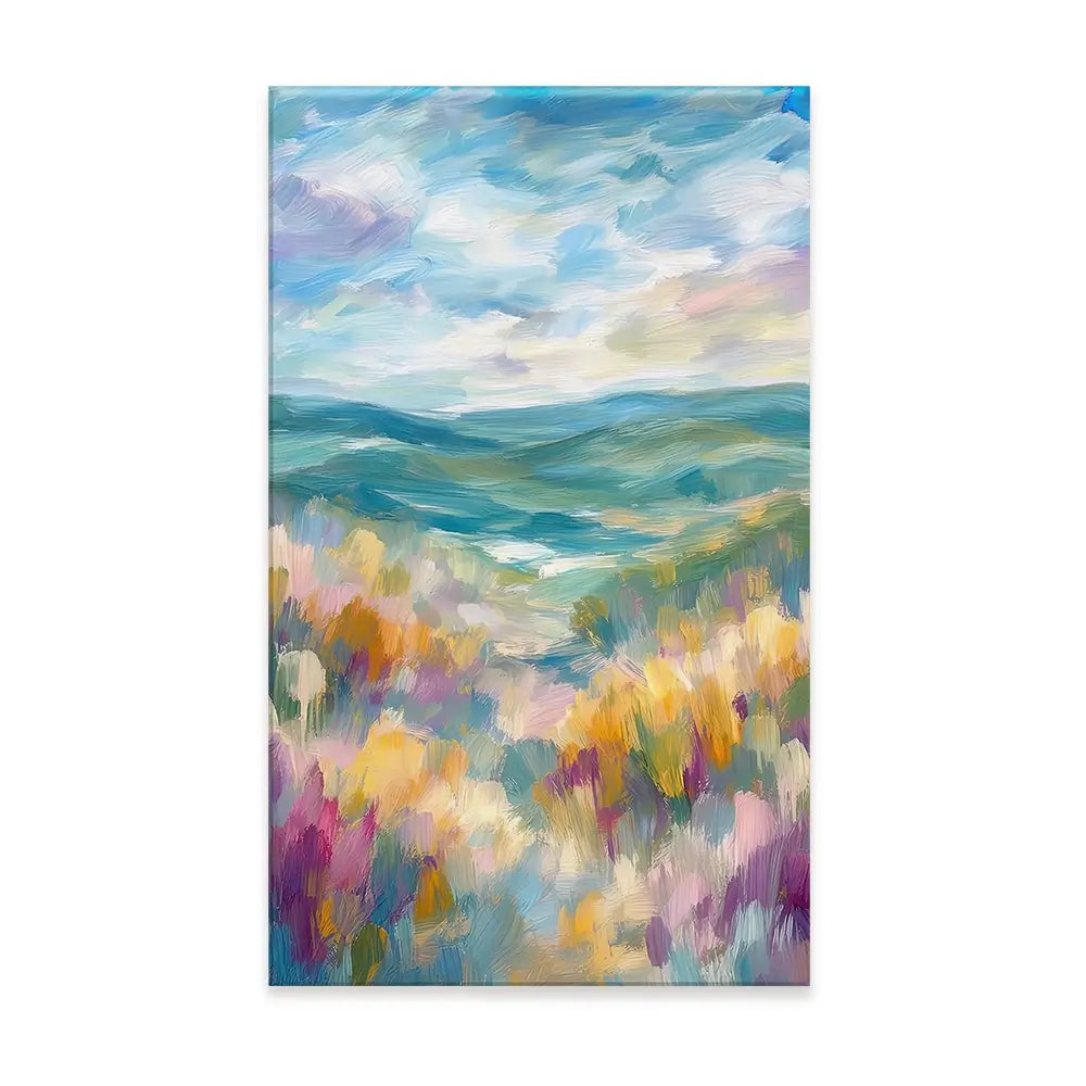 Pastel Pastures Canvas Print Pastel Pastures Canvas Print wall art product David Alexander Elder