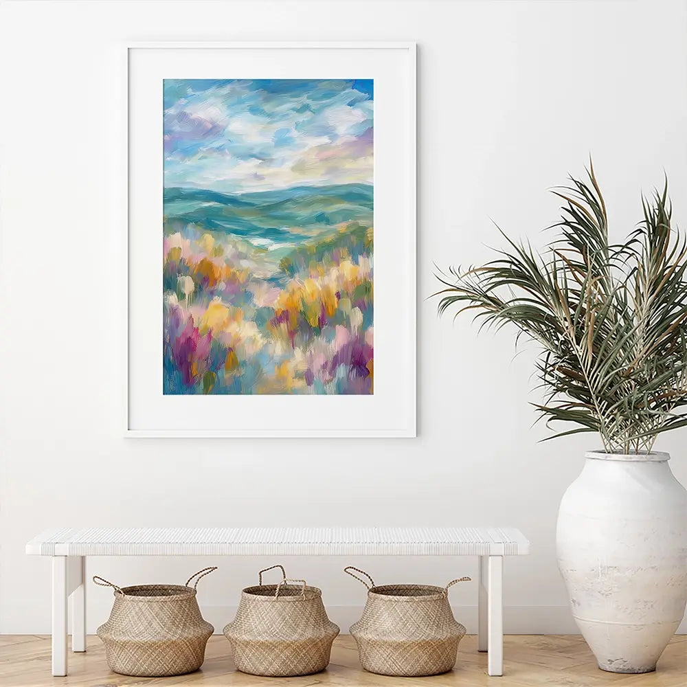 Pastel Pastures Framed Art Print Pastel Pastures Framed Art Print wall art product David Alexander Elder