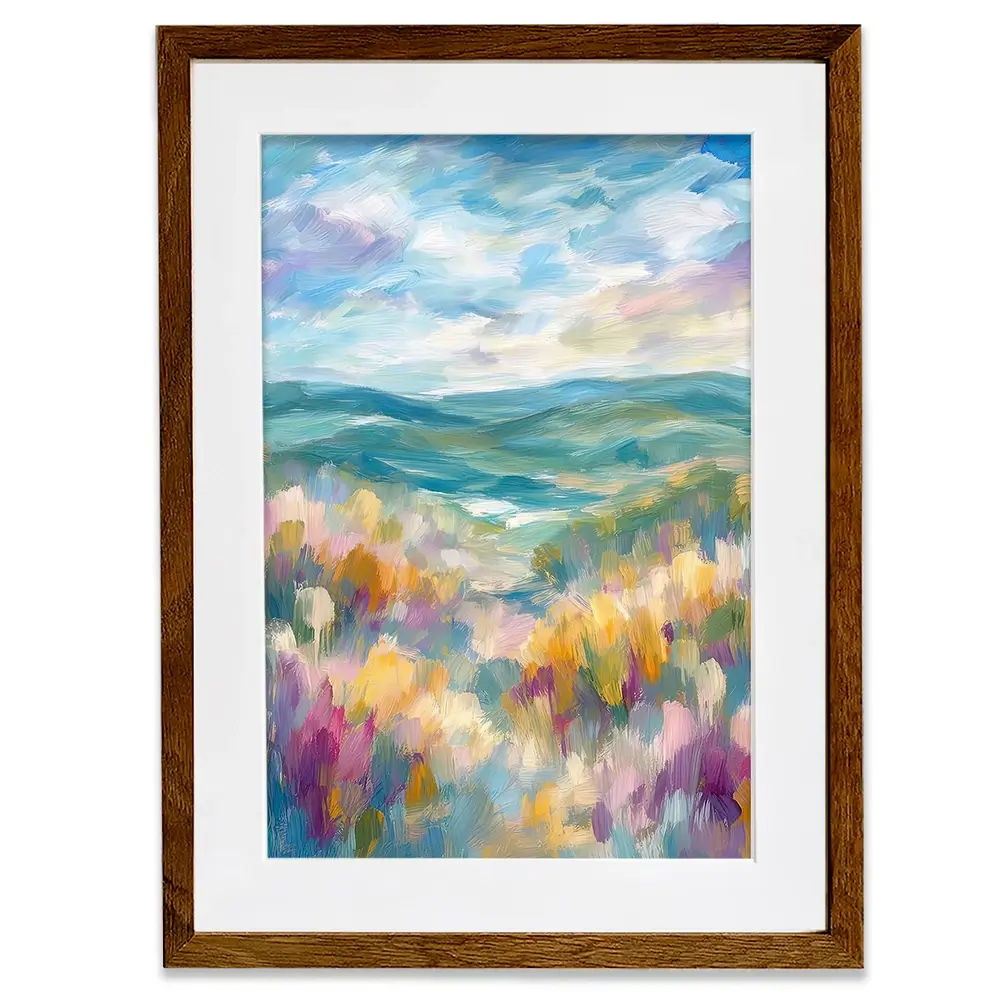 Pastel Pastures Framed Art Print Pastel Pastures Framed Art Print wall art product David Alexander Elder