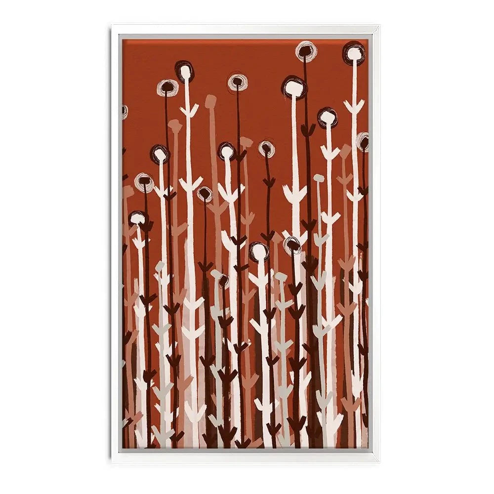 Pastel Plants Canvas Print Pastel Plants Canvas Print wall art product Treechild