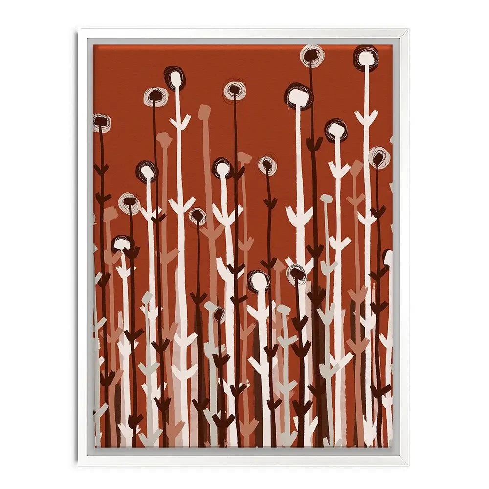 Pastel Plants Canvas Print Pastel Plants Canvas Print wall art product Treechild