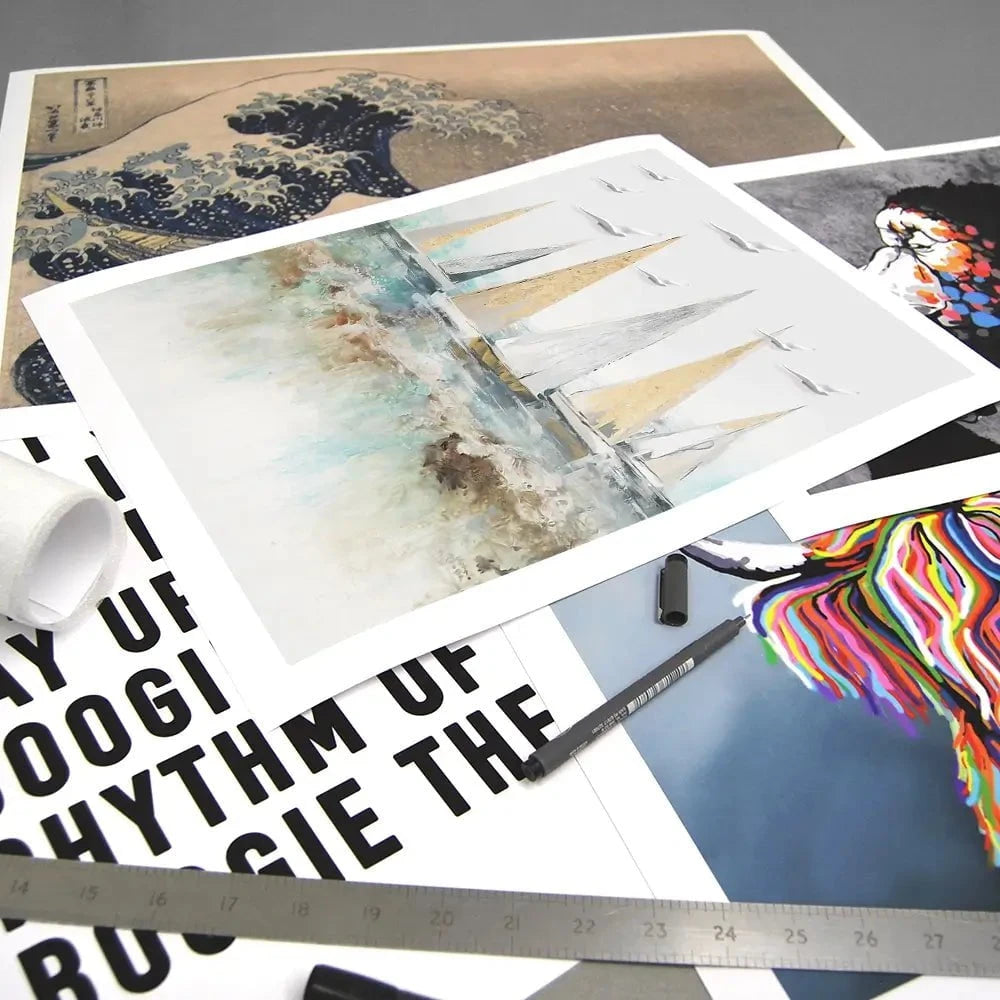 Pastel Sail Boats Art Print Pastel Sail Boats Art Print wall art product Muzi pear studio / Shutterstock