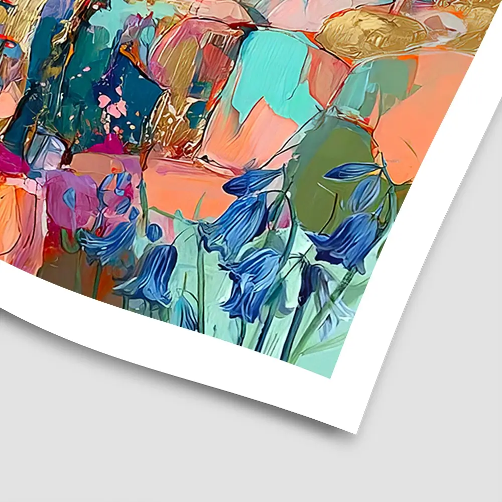 Patchwork Coast Square Art Print Patchwork Coast Square Art Print wall art product David Alexander Elder