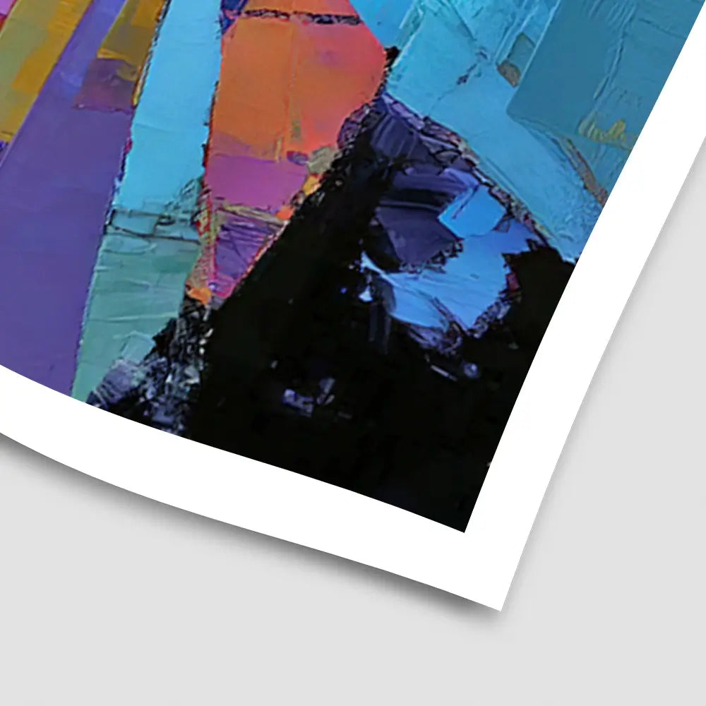 Patchwork Nightfall Art Print Patchwork Nightfall Art Print wall art product David Alexander Elder