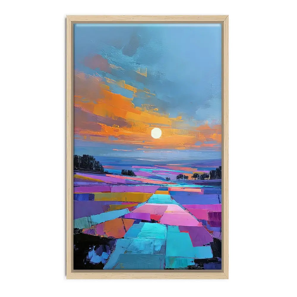 Patchwork Nightfall Canvas Print Patchwork Nightfall Canvas Print wall art product David Alexander Elder