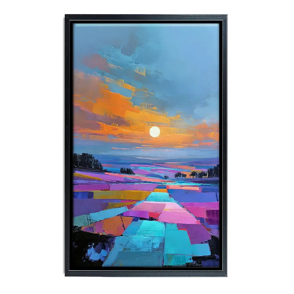 Patchwork Nightfall Canvas Print Patchwork Nightfall Canvas Print wall art product David Alexander Elder