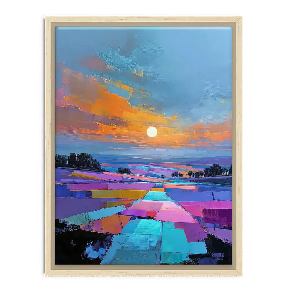 Patchwork Nightfall Canvas Print Patchwork Nightfall Canvas Print wall art product David Alexander Elder