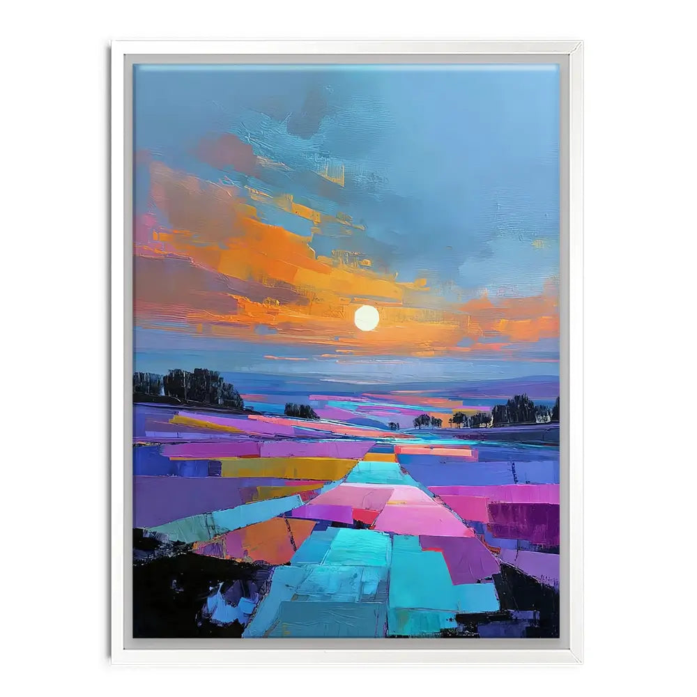 Patchwork Nightfall Canvas Print Patchwork Nightfall Canvas Print wall art product David Alexander Elder