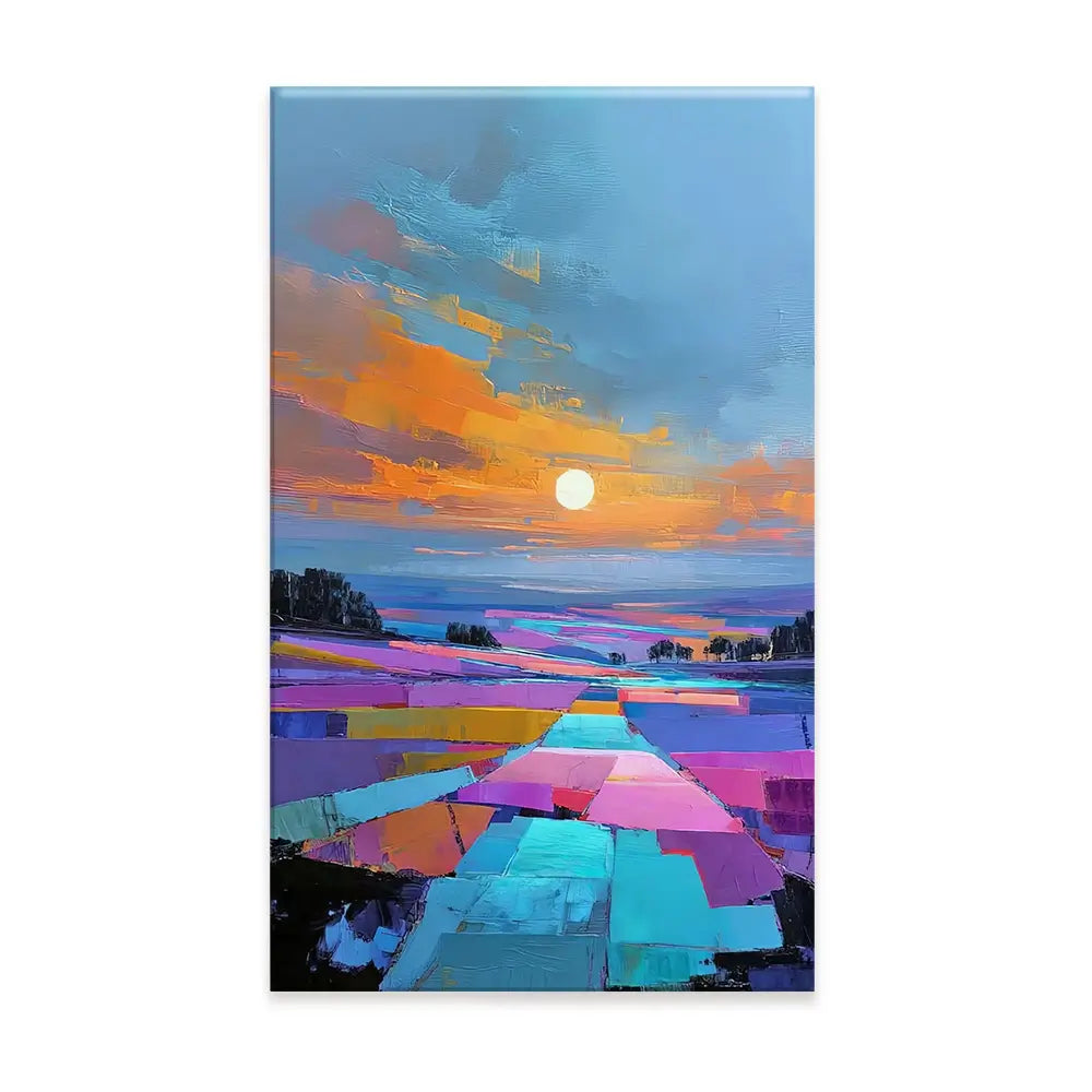 Patchwork Nightfall Canvas Print Patchwork Nightfall Canvas Print wall art product David Alexander Elder
