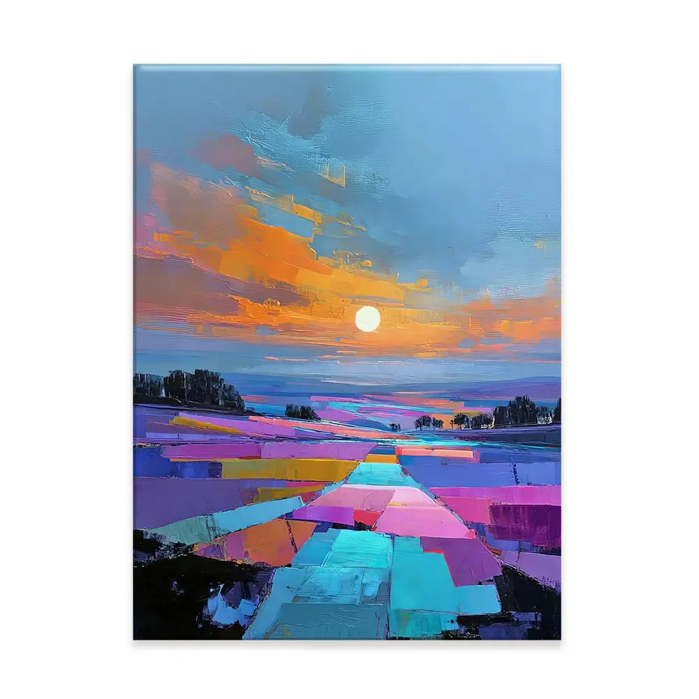 Patchwork Nightfall Canvas Print Patchwork Nightfall Canvas Print wall art product David Alexander Elder