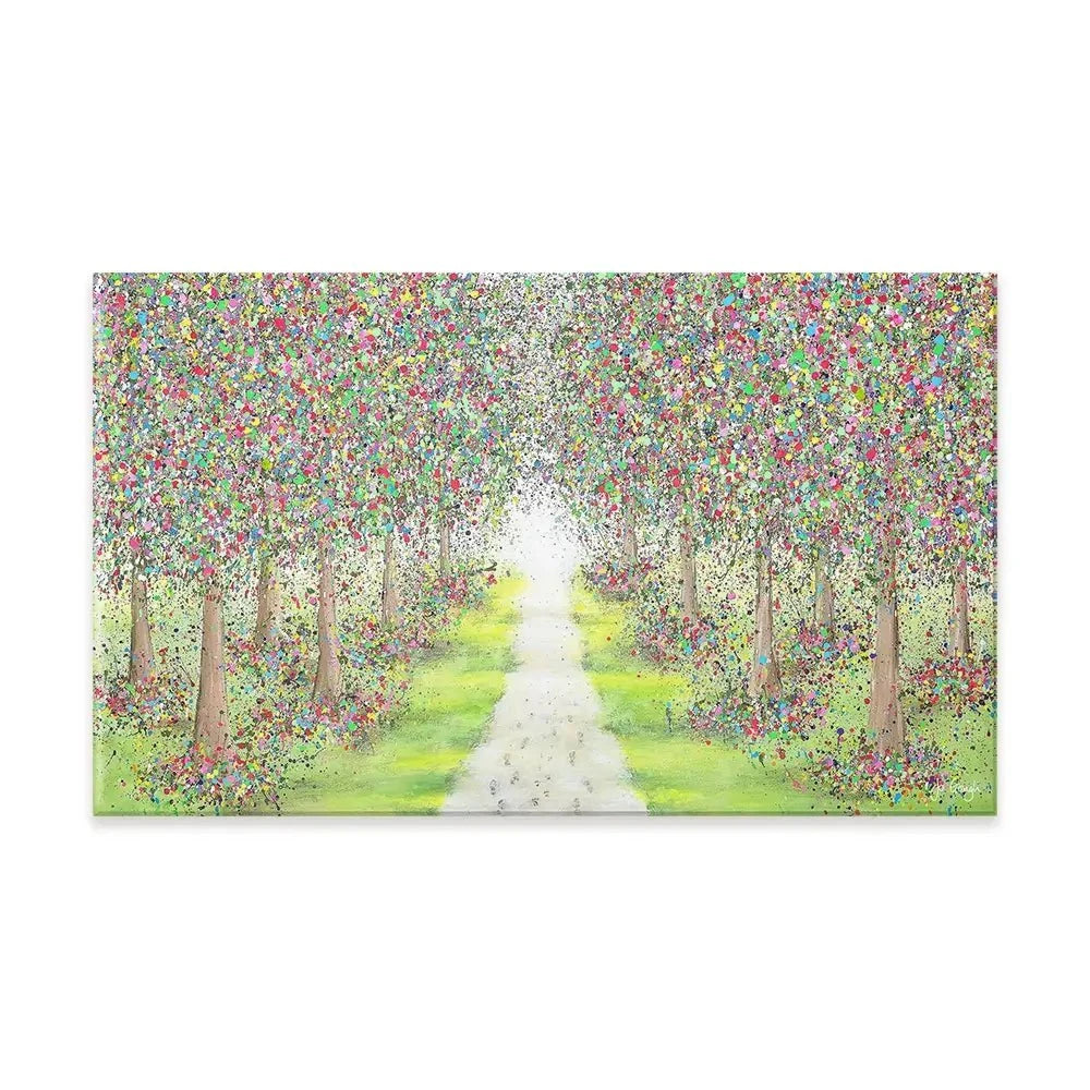 Pathway To Happiness Canvas Print Pathway To Happiness Canvas Print wall art product Jo Gough