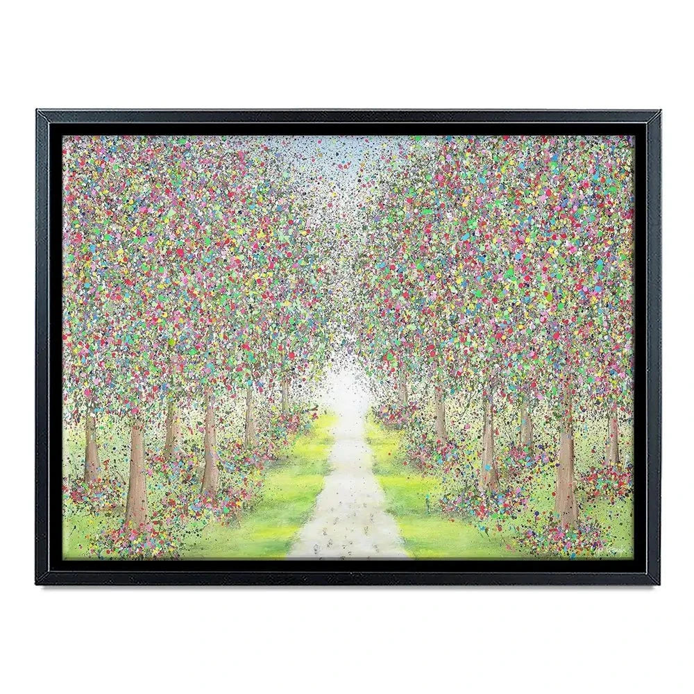 Pathway To Happiness Canvas Print Pathway To Happiness Canvas Print wall art product Jo Gough