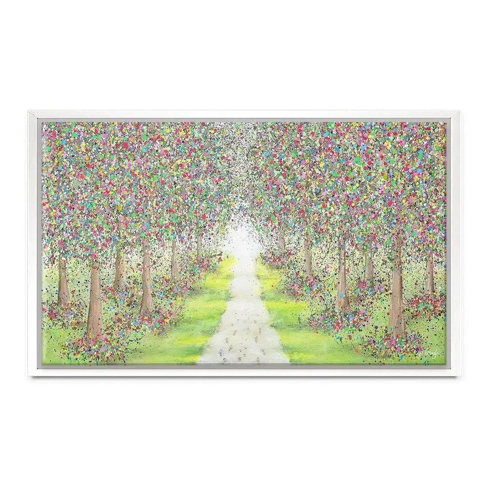 Pathway To Happiness Canvas Print Pathway To Happiness Canvas Print wall art product Jo Gough
