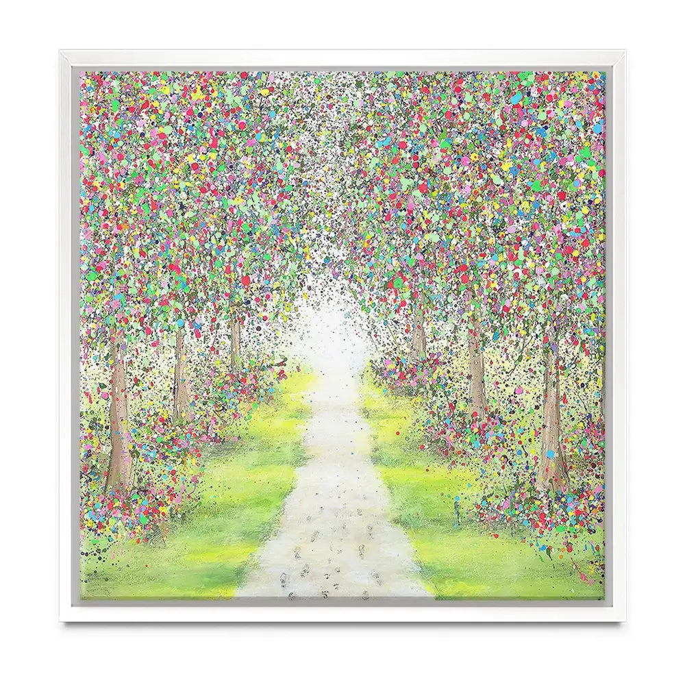 Pathway To Happiness Oversized Canvas Print Pathway To Happiness Oversized Canvas Print wall art product Art Print Shop