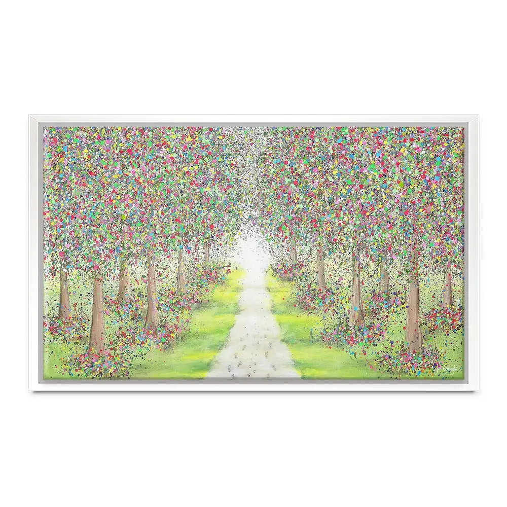 Pathway To Happiness Oversized Canvas Print Pathway To Happiness Oversized Canvas Print wall art product Art Print Shop