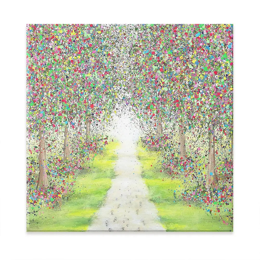 Pathway To Happiness Oversized Canvas Print Pathway To Happiness Oversized Canvas Print wall art product Art Print Shop