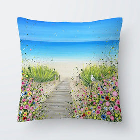 Pathway To Paradise Cushion Pathway To Paradise Cushion wall art product Jo Gough