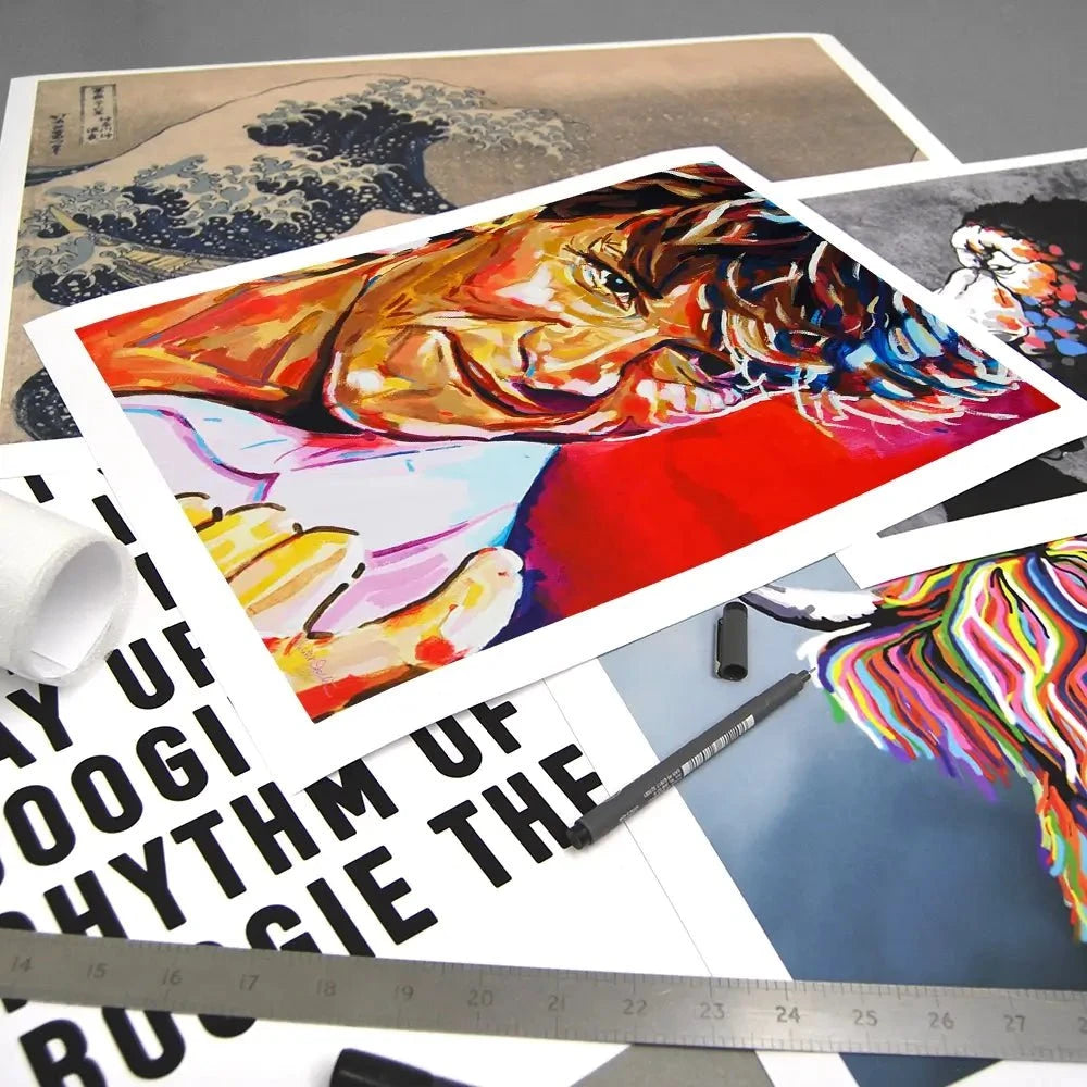 Patrick Swayze Art Print Patrick Swayze Art Print wall art product Juliet Stockton