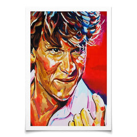 Patrick Swayze Art Print Patrick Swayze Art Print wall art product Juliet Stockton
