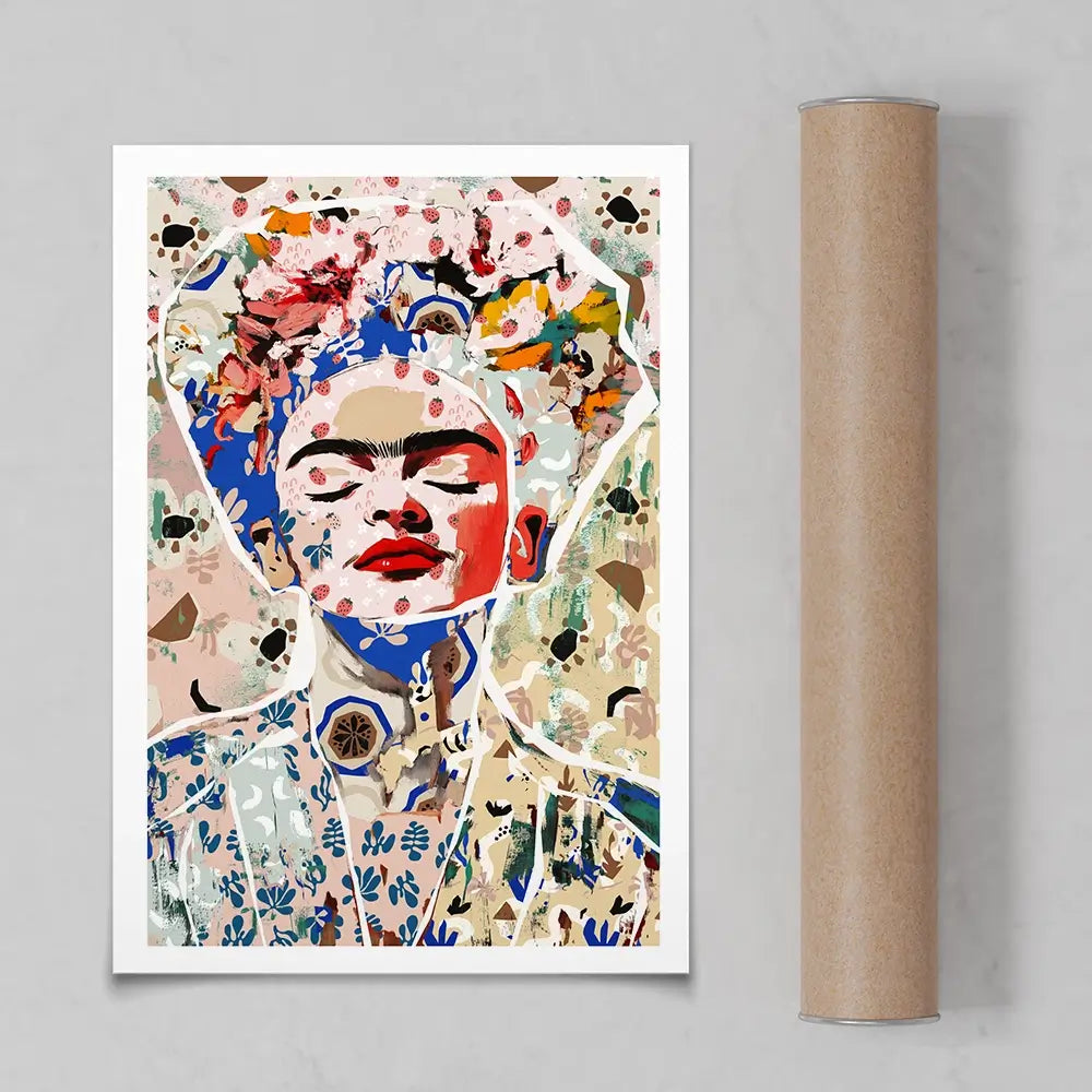 Pattern Play Frida Art Print Pattern Play Frida Art Print wall art product Treechild