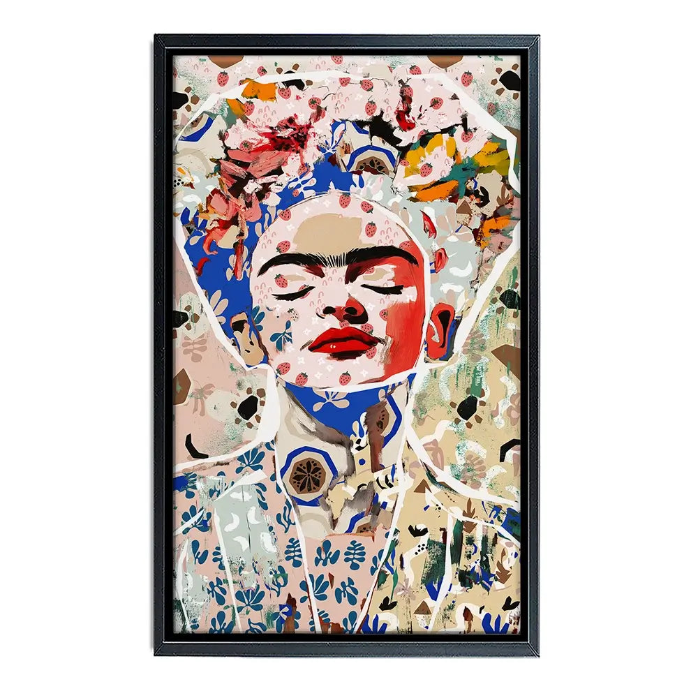 Pattern Play Frida Canvas Print Pattern Play Frida Canvas Print wall art product Treechild