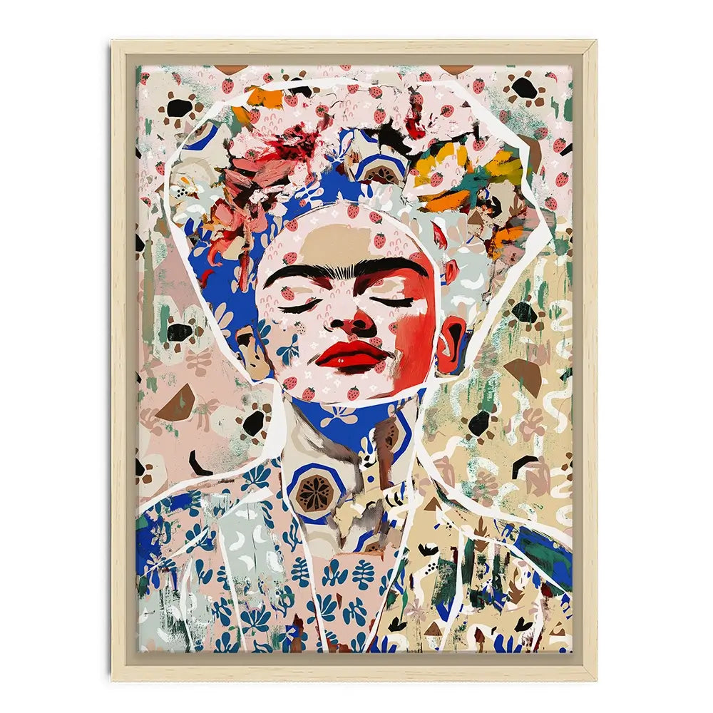Pattern Play Frida Canvas Print Pattern Play Frida Canvas Print wall art product Treechild