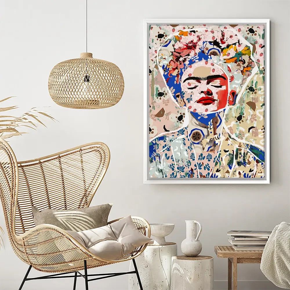 Pattern Play Frida Canvas Print Pattern Play Frida Canvas Print wall art product Treechild