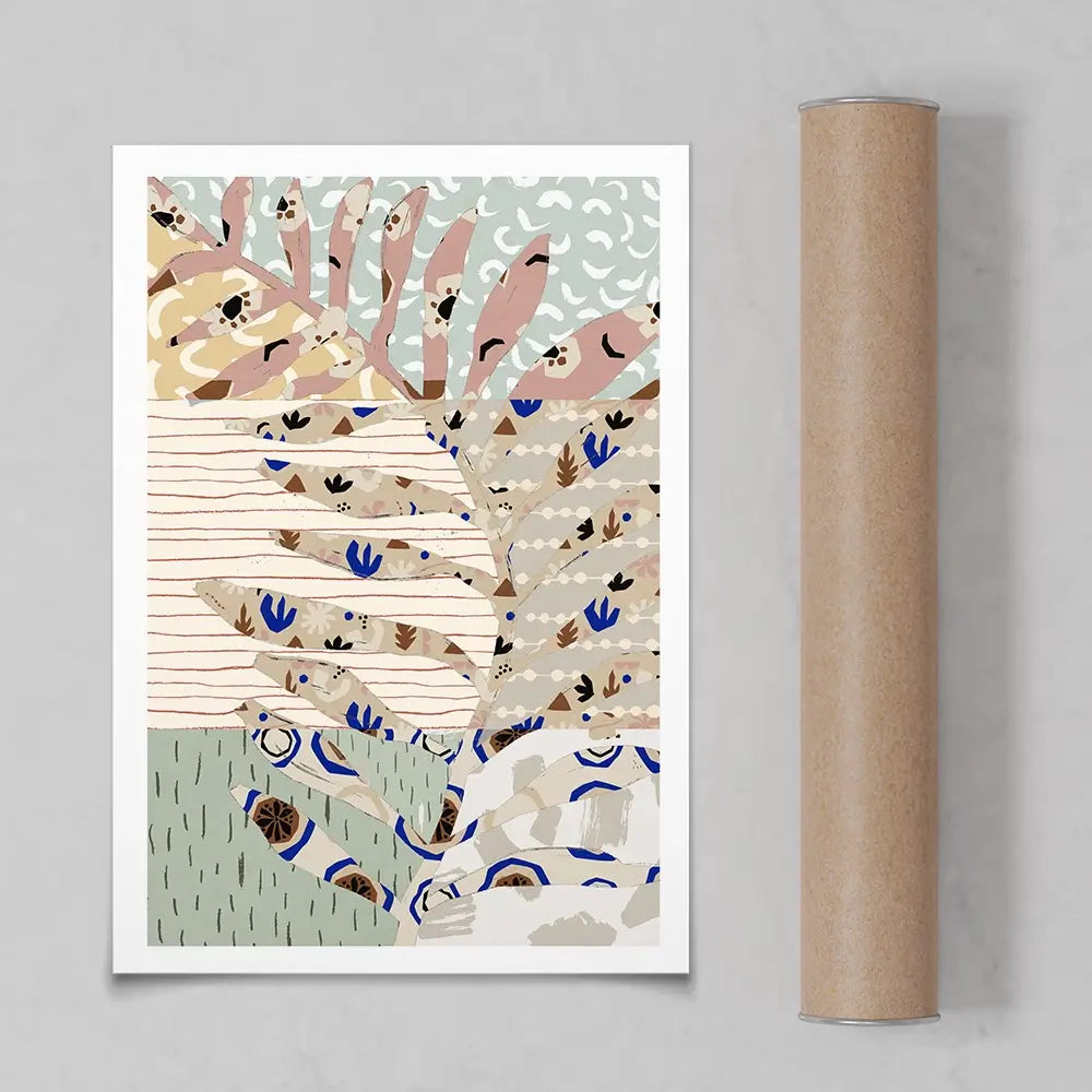 Pattern Play Leaf Art Print Pattern Play Leaf Art Print wall art product Treechild