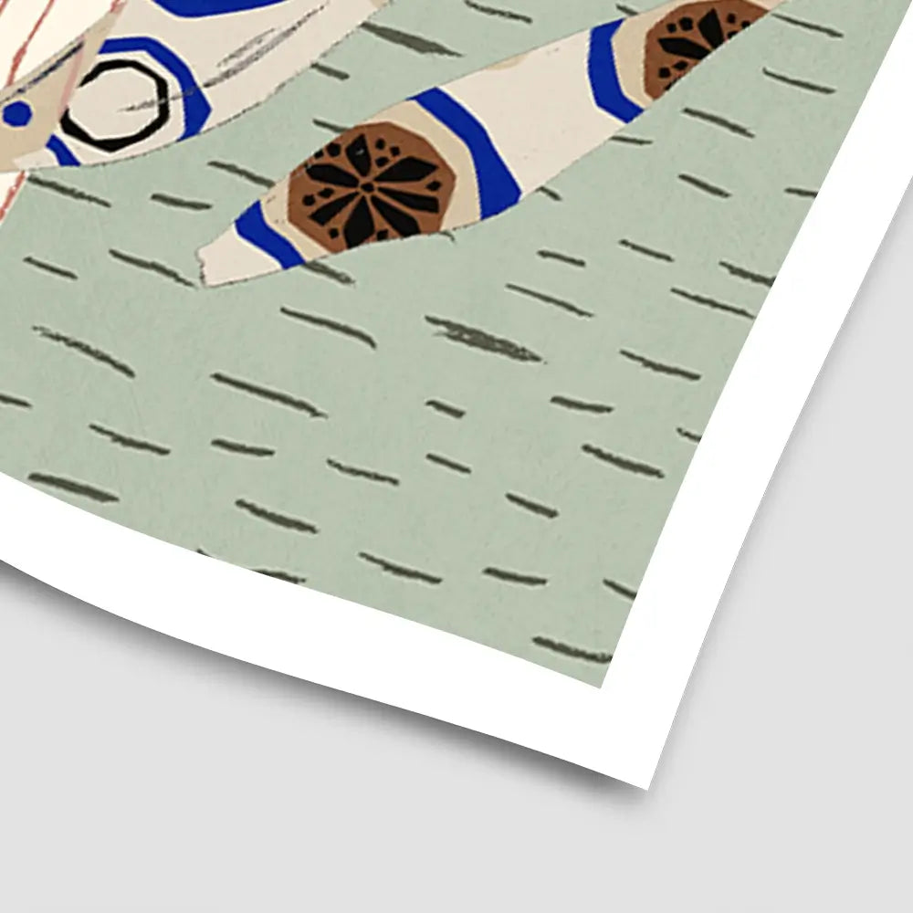 Pattern Play Leaf Art Print Pattern Play Leaf Art Print wall art product Treechild