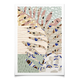 Pattern Play Leaf Art Print Pattern Play Leaf Art Print wall art product Treechild