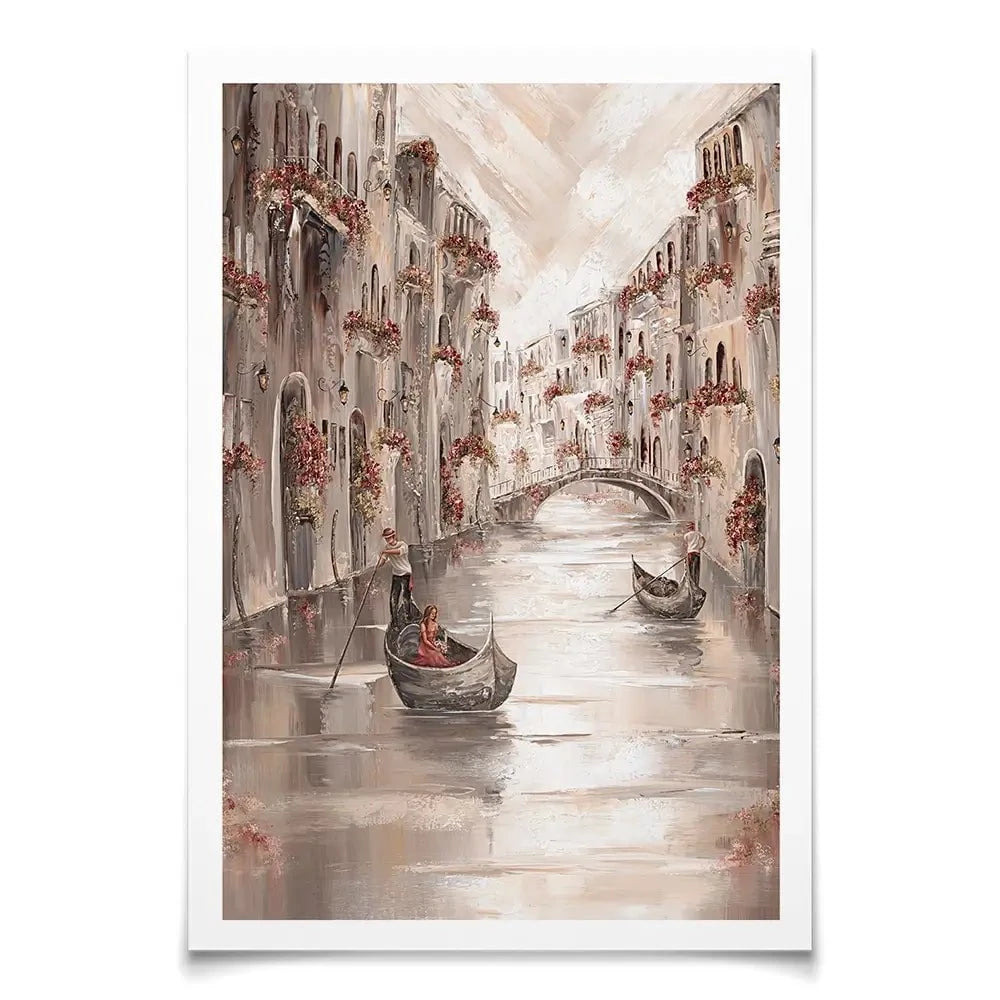 Peace In Venice Art Print Peace In Venice Art Print wall art product Isabella Karolewicz