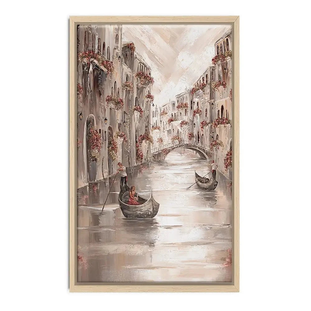 Peace In Venice Canvas Print Peace In Venice Canvas Print wall art product Isabella Karolewicz