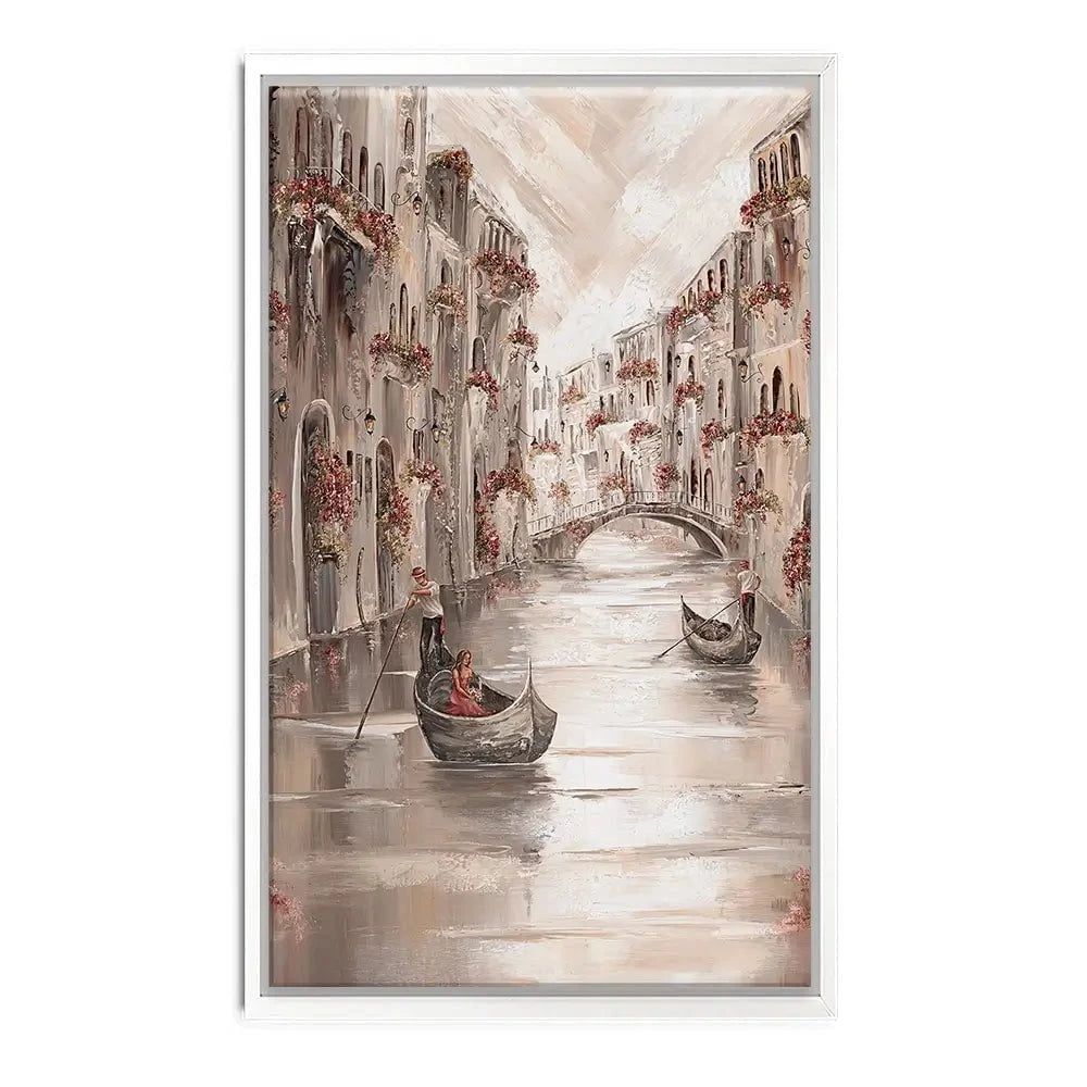 Peace In Venice Canvas Print Peace In Venice Canvas Print wall art product Isabella Karolewicz
