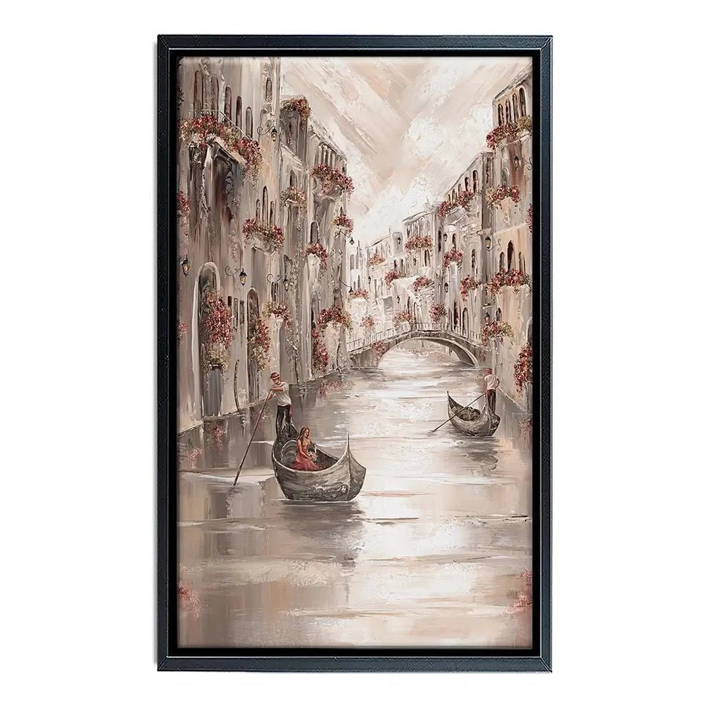 Peace In Venice Canvas Print Peace In Venice Canvas Print wall art product Isabella Karolewicz