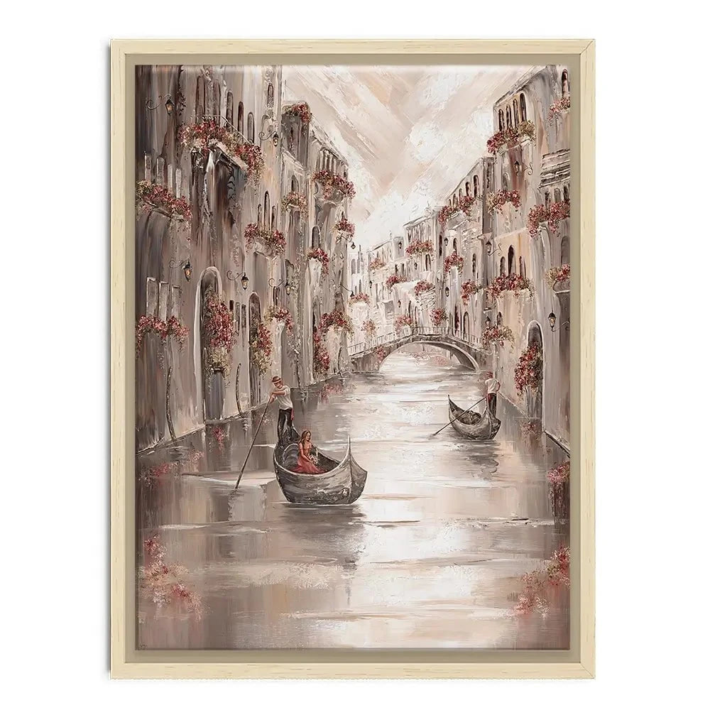 Peace In Venice Canvas Print Peace In Venice Canvas Print wall art product Isabella Karolewicz