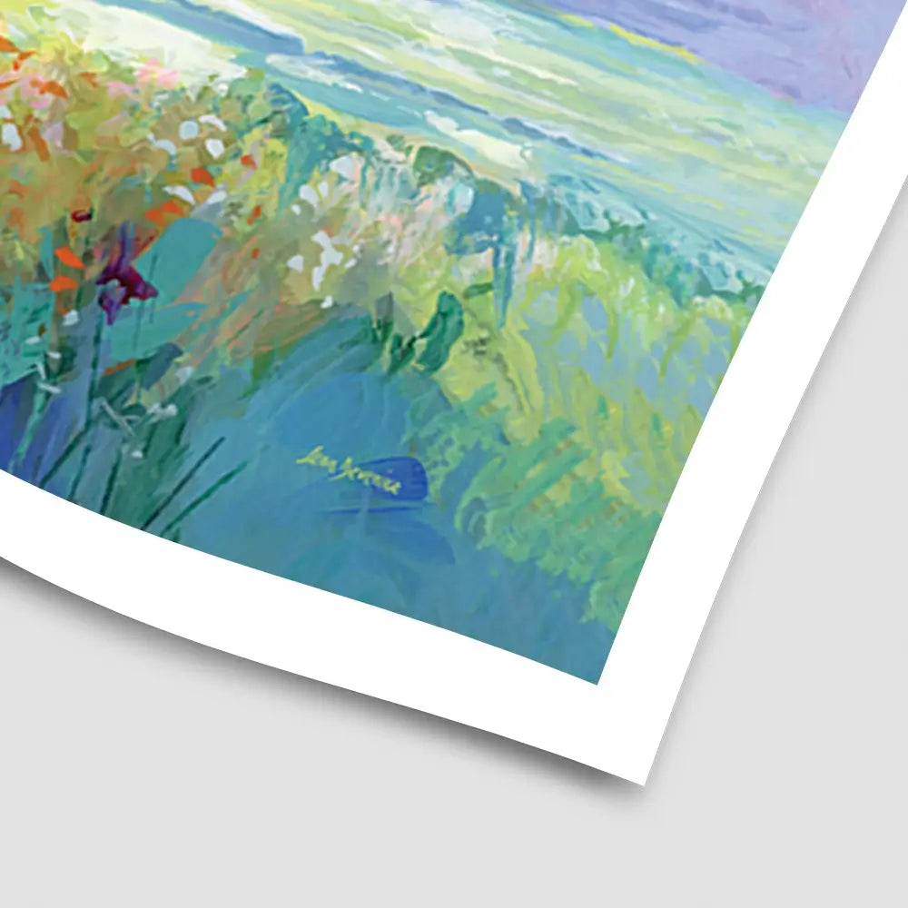 Peaceful Landscape Art Print Peaceful Landscape Art Print wall art product Leon Devenice