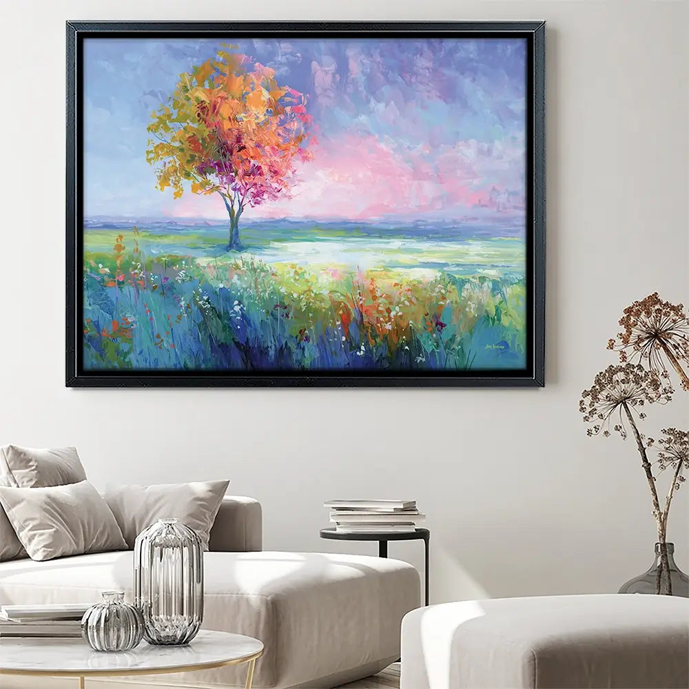 Peaceful Landscape Canvas Print Peaceful Landscape Canvas Print wall art product Leon Devenice