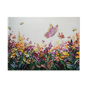 Peaceful Meadow Canvas Print Peaceful Meadow Canvas Print wall art product Nada Khatib