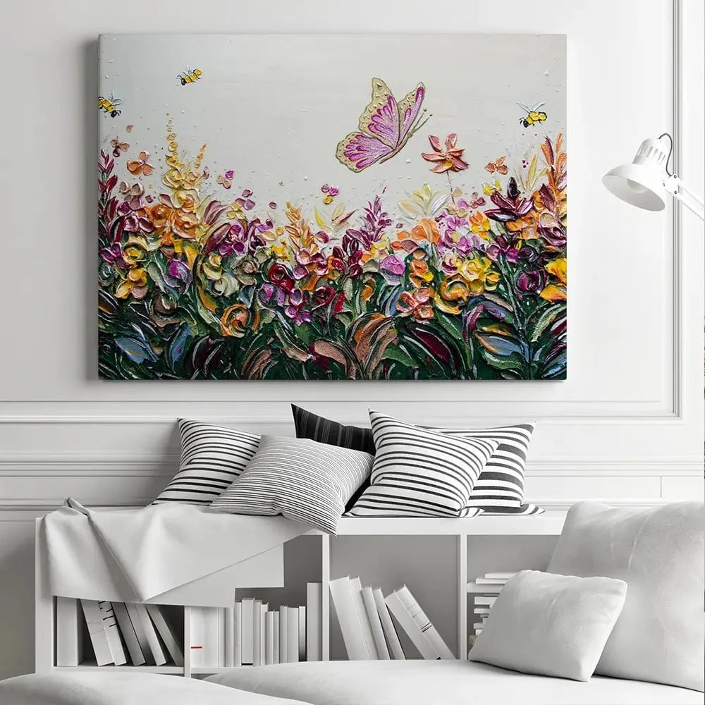 Peaceful Meadow Canvas Print Peaceful Meadow Canvas Print wall art product Nada Khatib