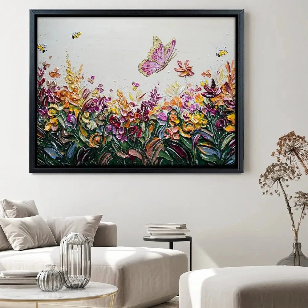 Peaceful Meadow Canvas Print Peaceful Meadow Canvas Print wall art product Nada Khatib