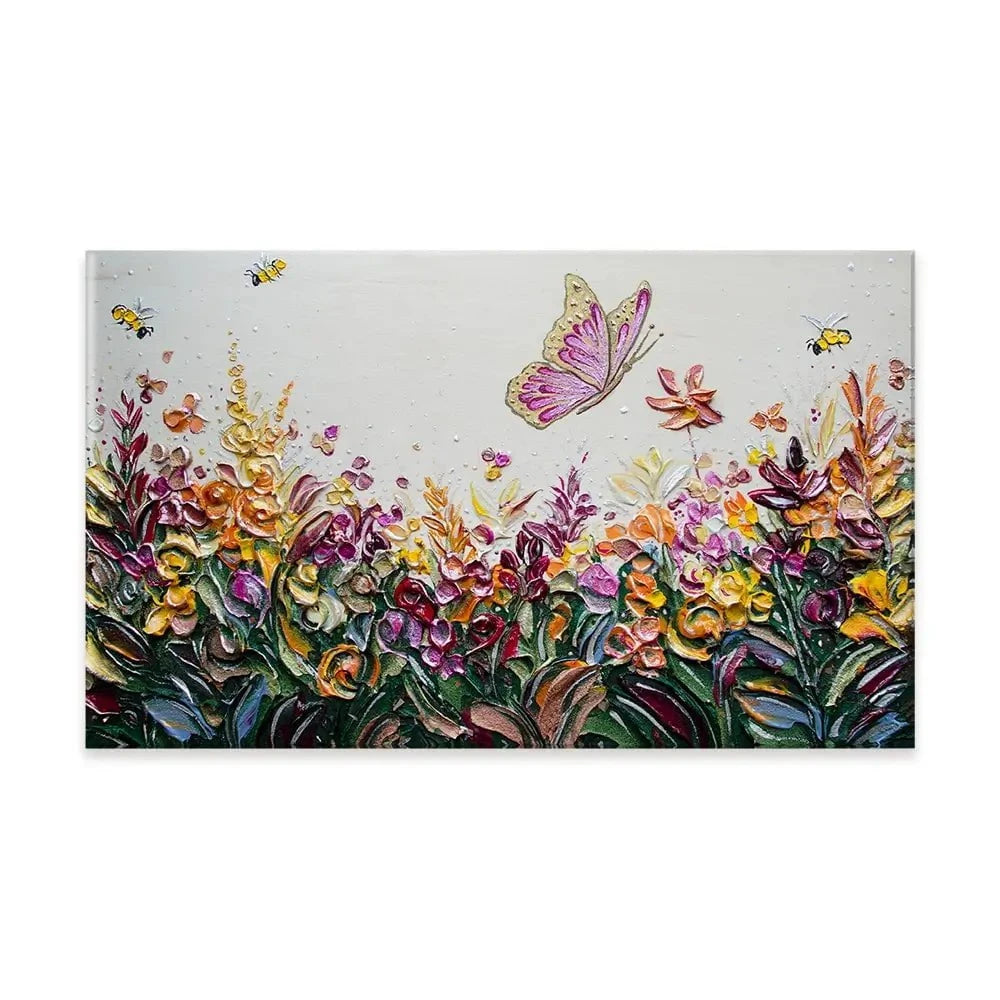 Peaceful Meadow Canvas Print Peaceful Meadow Canvas Print wall art product Nada Khatib