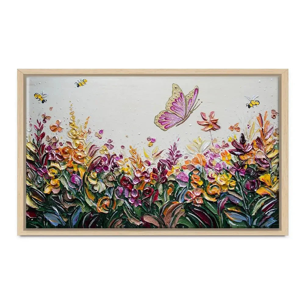 Peaceful Meadow Canvas Print Peaceful Meadow Canvas Print wall art product Nada Khatib