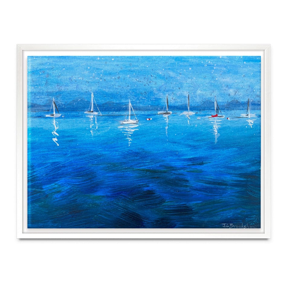 Peaceful Seascape Canvas Print wall art product Jane Brookshaw